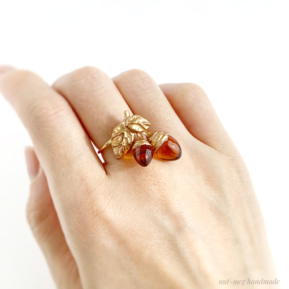 どんぐりさん専用リンク どんぐリング 指輪・リング 空想雑貨店：nut-meg 通販 16531911