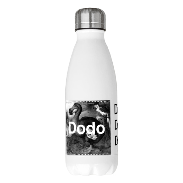 [Dodo]ロケットサーモボトル (420ml)　☆お名前も一緒にプリントできます☆ 1枚目の画像