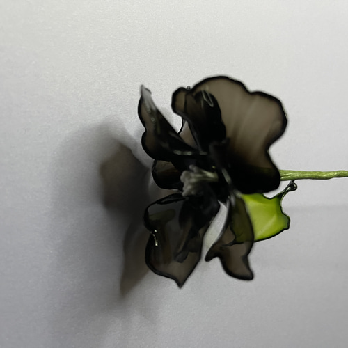 ホの花【black】#ディップフラワー#ディップアート#アメリカン
