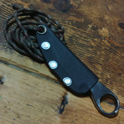 オリジナル ワンオフ　ネックナイフ　ブッシュナイフ 9枚目の画像