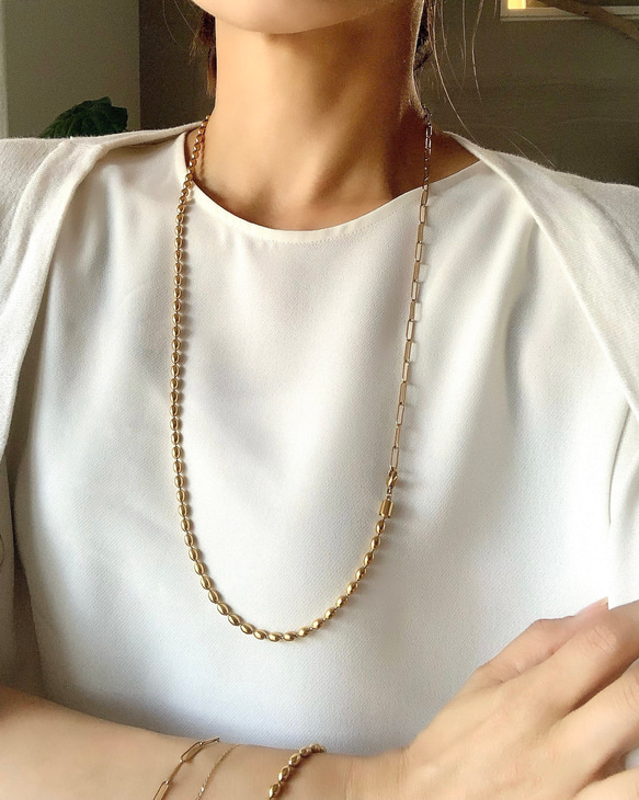 Sacai サカイ 20SS double chain ダブル チェーン ネックレス