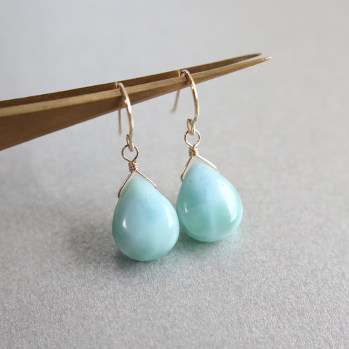 最大の癒し【ラリマー13mm】ピアス 最大の癒し【ラリマー13mm】ピアス 【公式通販】