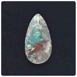 クリソコラ・イン・カルセドニー 穴無し1個 天然石 ☆buchuchu☆ 通販