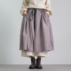 蓬鬆圍裙/粉米色/三河紡織 第1張的照片