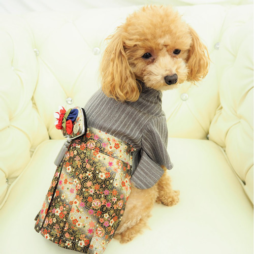 袴 和服 パピー 小型犬 犬 猫 ペット 服 着物 和んぴぃす P727 728 着物 和服 和装 和柄 極小犬 超小型犬 パピー 小型犬 犬 猫