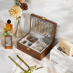 木製アクセサリー収納 ジュエリーボックス 小物入れ 収納 大容量