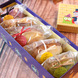 ☆プレゼントに☆数量限定☆ハロウィンBOX☆季節のケーキ5種類入り☆栗・りんご・さつまいも・レモン・抹茶 4枚目の画像