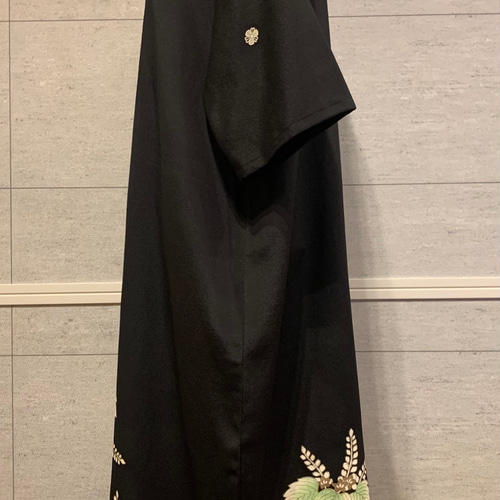 ✴︎✴︎✴︎新作＊着物リメイク＊黒留袖のバルーンフォーマル 