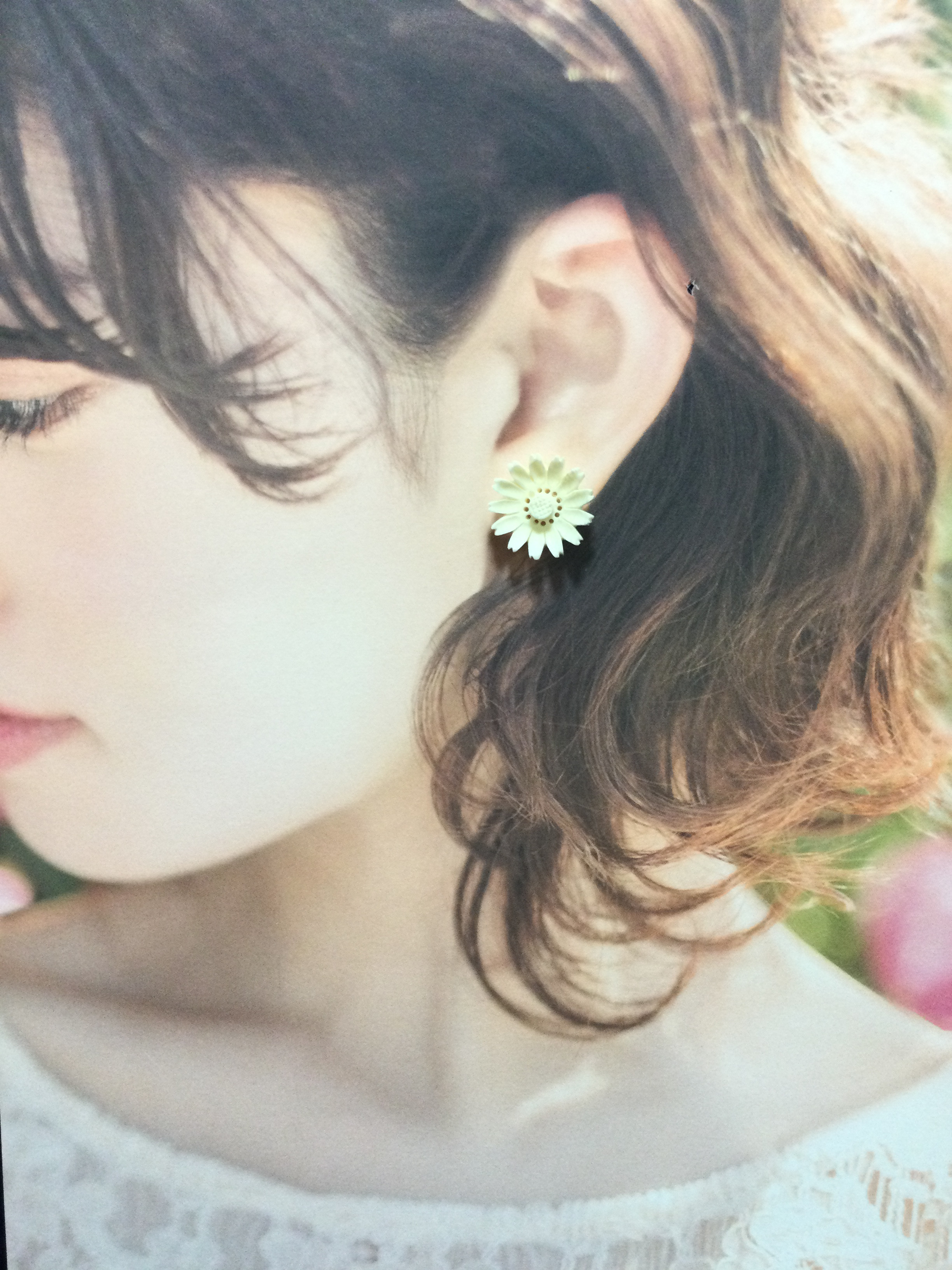 ☆本象牙ピアス(14kgf)  A-115※