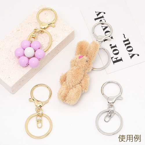 TM010-1 3個 縫いぐるみチャーム ウサギ 35×84mm 3X（1ヶ