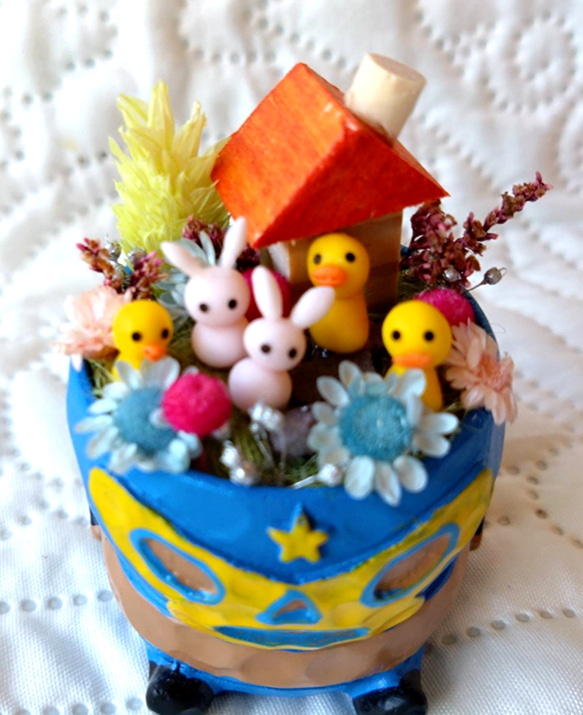 アニマルポット  マスクマン(ブルー)ver' 3枚目の画像