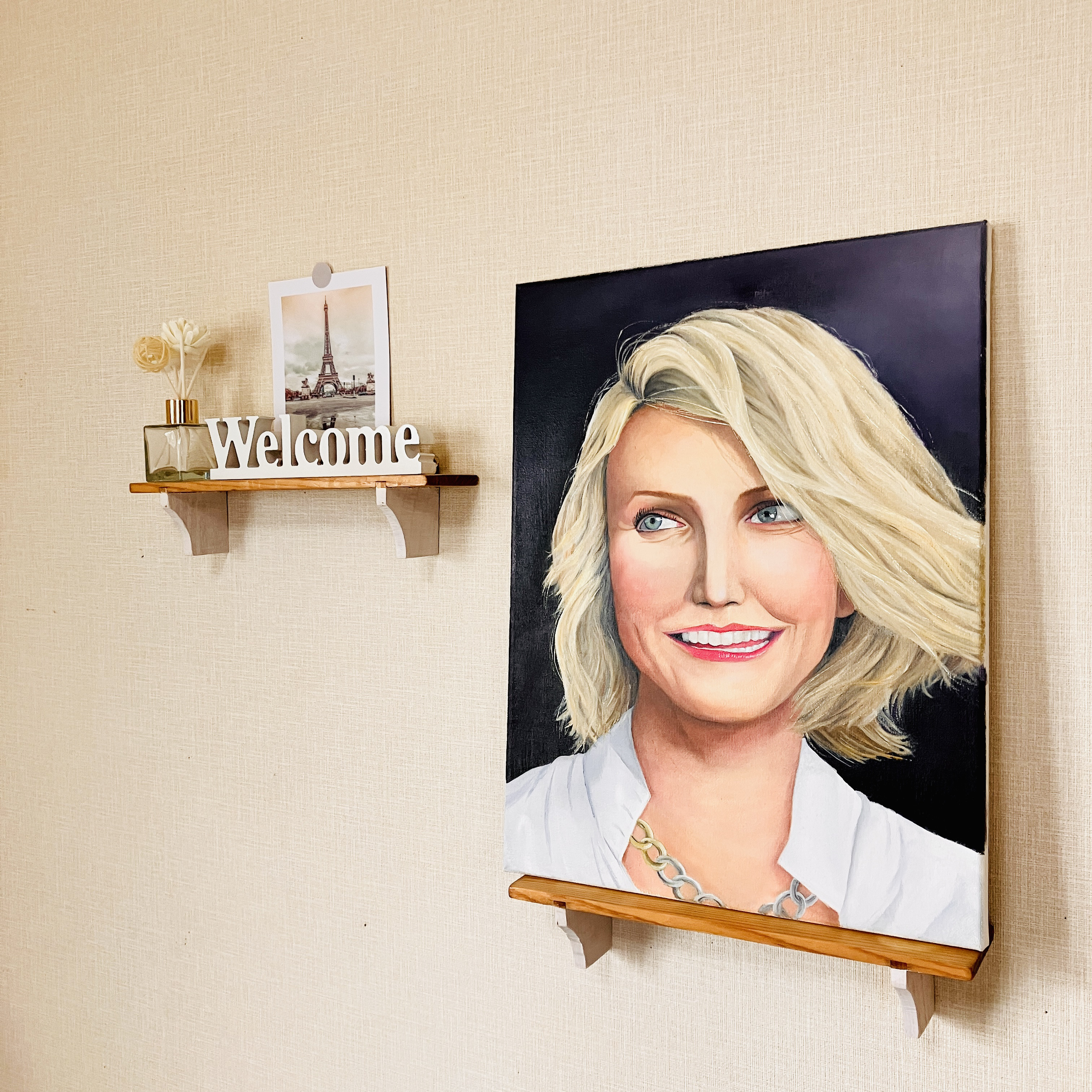 記念やお祝い事に油絵で描いた似顔絵を残しませんか？