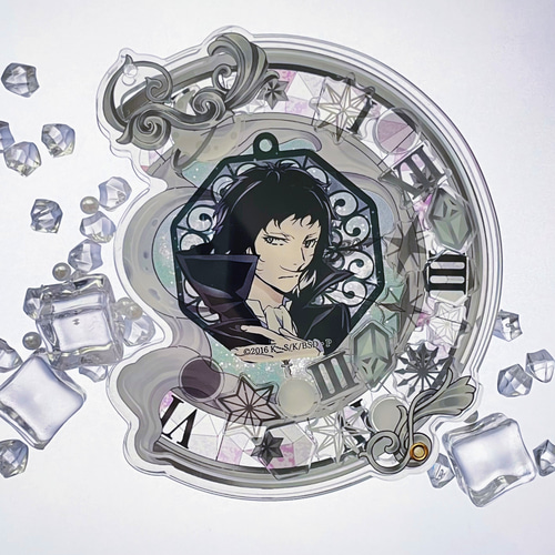 nqrse3点セット アクリルスタンド 缶バッジ ケース 山田化学 缶バッジ スタンド付ケース 10個: 事務用品・文房具