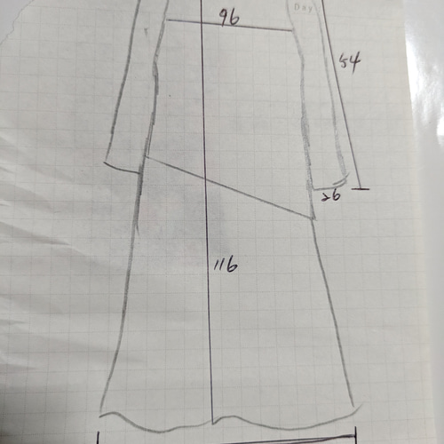 SOLD 着物リメイク ロングドレス 訪問着 M〜L ワンピース さらあお  