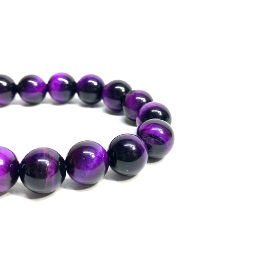 ハンドメイドコネクター　10個 タイガーアイ　パープル ハンドメイドコネクター10個 タイガーアイパープル