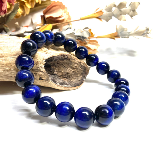 ブルータイガーアイ ブレスレット 10mm /パワー 天然石 ストーンブレス
