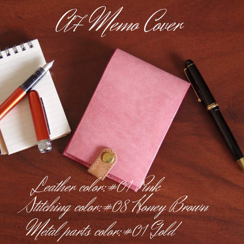 A7メモ帳カバー】イタリアンレザー 手縫い メンズ レディース 名入れ