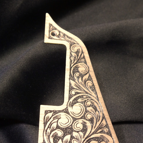 LP Les Paul用 彫金 ピックガード レスポール エングレービング