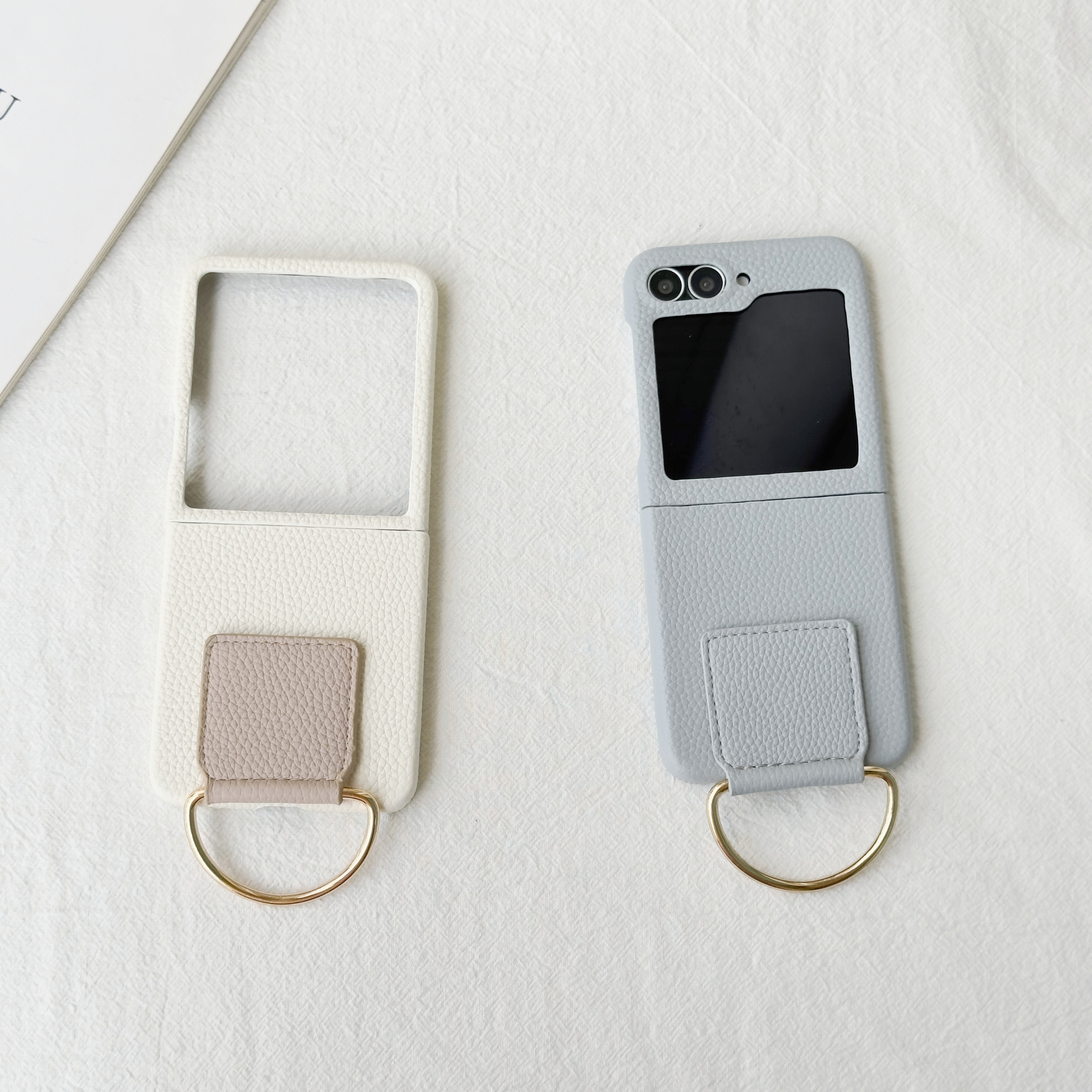 バイカラー Galaxy Z Flip 7 6 5 4 3 ケース おしゃれ スマホケース