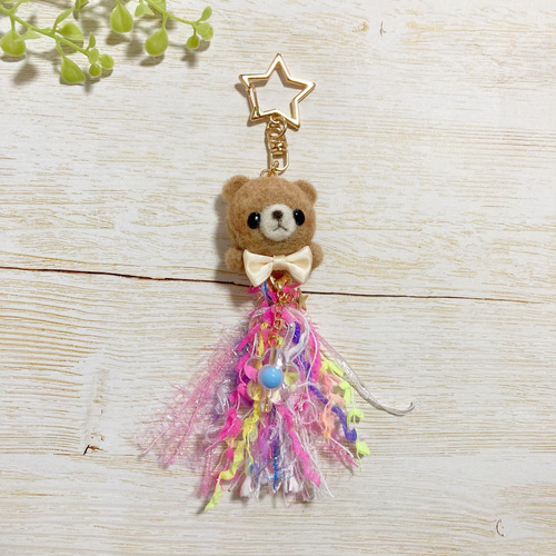 デニムリメイク羊毛フェルトキーホルダーうちの子 デニムリメイク羊毛フェルトキーホルダーうちの子 羊毛フェルト