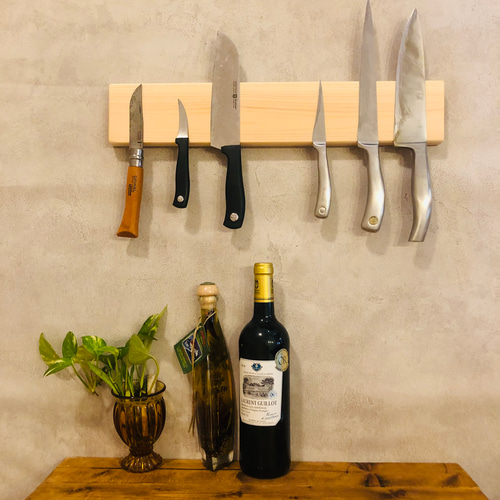 キッチン収納 壁掛け式 マグネット式包丁立て Amazon | マグネット包丁立て 包丁スタンド 磁石包丁立て