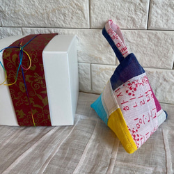 薄絹のポジャギ ふんわりパステルのチョガッポ タペストリー・壁掛け