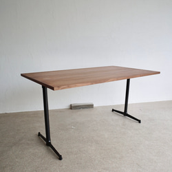 ウォールナット ダイニングテーブル 120〜145cm カフェテーブル レクタングル Walnut table 16枚目の画像