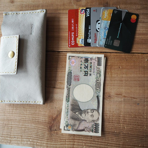 BENIYA 薄型 長財布 手縫い牛革 ハンドメイド 薄型 長財布 手縫い牛革 イタリアンレザー 茶色 その他ミニ財布