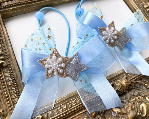 未使用⭐︎青山リボン⭐︎クリスマス⭐︎オーガンジーツリーリボン 