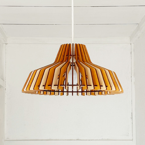 木製ペンダントライト「インダストリアル（メープル）」｜ナチュラル