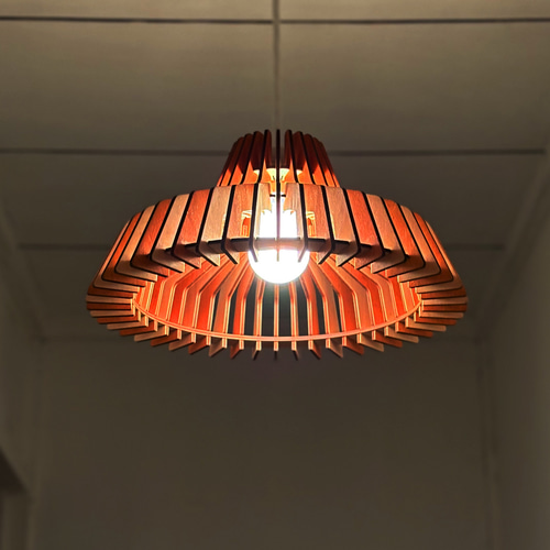 木製ペンダントライト「インダストリアル（メープル）」｜ナチュラル