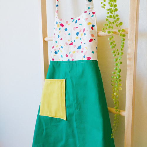 ☆サイズ変更可☆ 入園 入学 エプロン キッズエプロン 子供エプロン