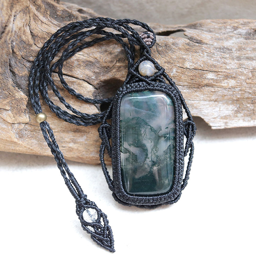 1266 マクラメハンドメイドネックレス 1266 マクラメハンドメイドネックレス 1266 マクラメ