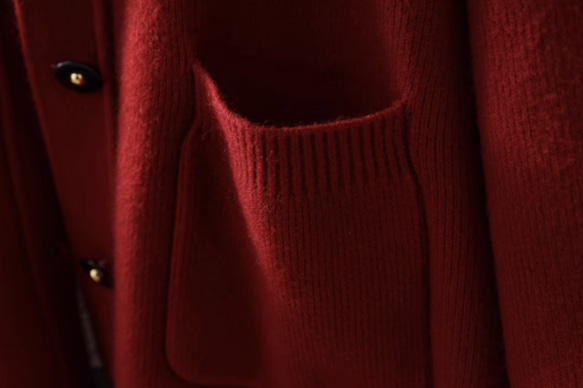 【秋冬の新作】全6色 カジュアルニットカーディガン セータージャケット ゆったり トップス レディース 14枚目の画像