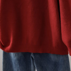 【秋冬の新作】全6色 カジュアルニットカーディガン セータージャケット ゆったり トップス レディース 17枚目の画像