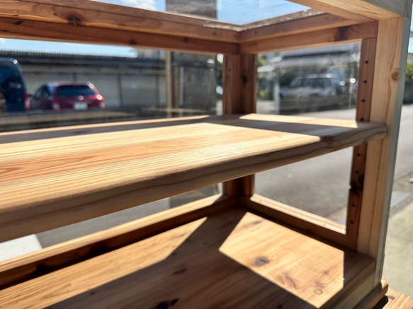 助成金対象商品　hotaru  ショーケース　カフェ　ケーキ　パン　店舗　おにぎり　天然木　無垢材　オーダー可 18枚目の画像