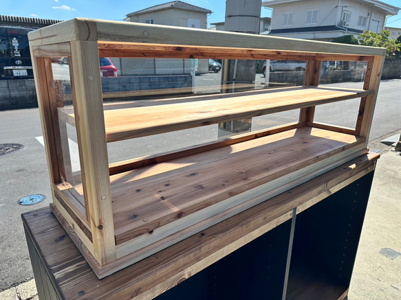 助成金対象商品　hotaru  ショーケース　カフェ　ケーキ　パン　店舗　おにぎり　天然木　無垢材　オーダー可 17枚目の画像