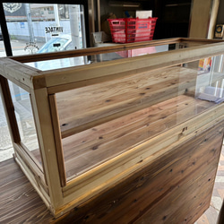 助成金対象商品　hotaru  ショーケース　カフェ　ケーキ　パン　店舗　おにぎり　天然木　無垢材　オーダー可 15枚目の画像