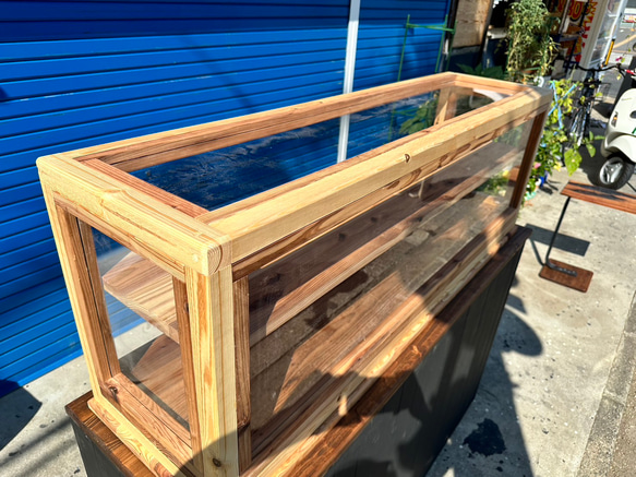 助成金対象商品　hotaru  ショーケース　カフェ　ケーキ　パン　店舗　おにぎり　天然木　無垢材　オーダー可 16枚目の画像