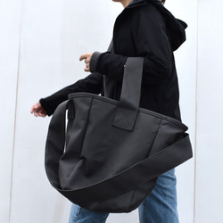 PLUS SHOULDER TOTE BAG（チャコール/グレー） 8枚目の画像