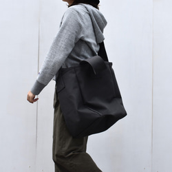 PLUS SHOULDER TOTE BAG（チャコール/グレー） 13枚目の画像