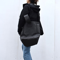 PLUS SHOULDER TOTE BAG（チャコール/グレー） 10枚目の画像