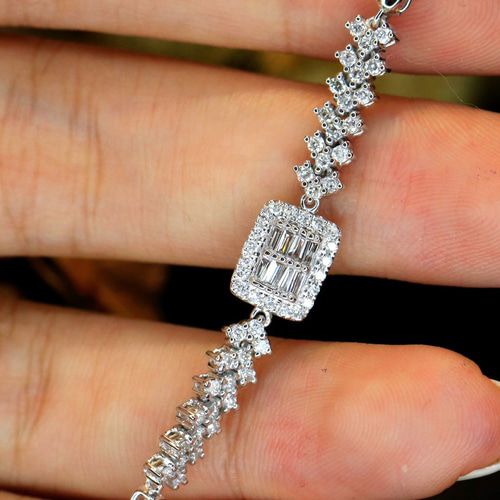 天然ダイヤモンドブレスレット0.6ct k18 ブレスレット パール 天然ダイヤモンドブレスレット0.6ct k18 ブレスレット パール