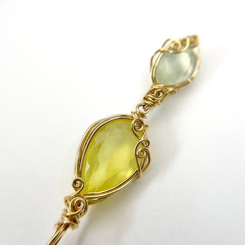 プレナイト フカネ巻き®︎ペンダントトップ ペンダントトップ リスの