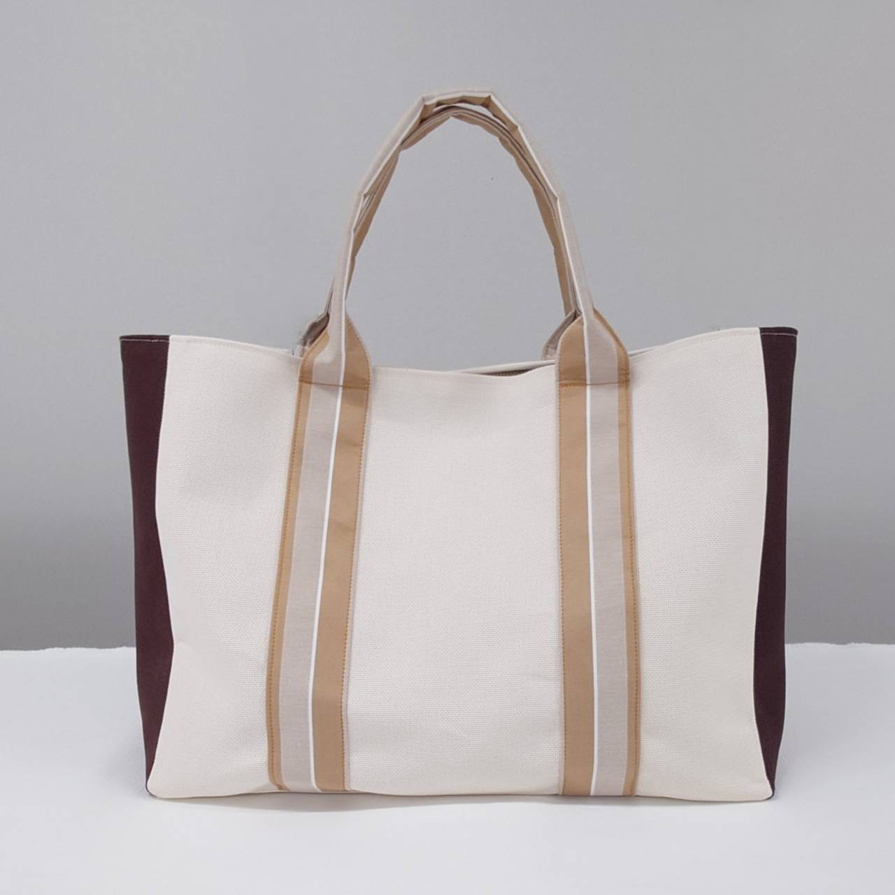 NOIR BAG ベージュ　Lサイズ
