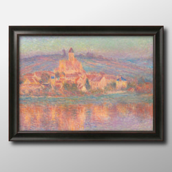 水彩アート「雨のパリ Ⅰ」1点物、手書き真筆。送料無料。 絵画