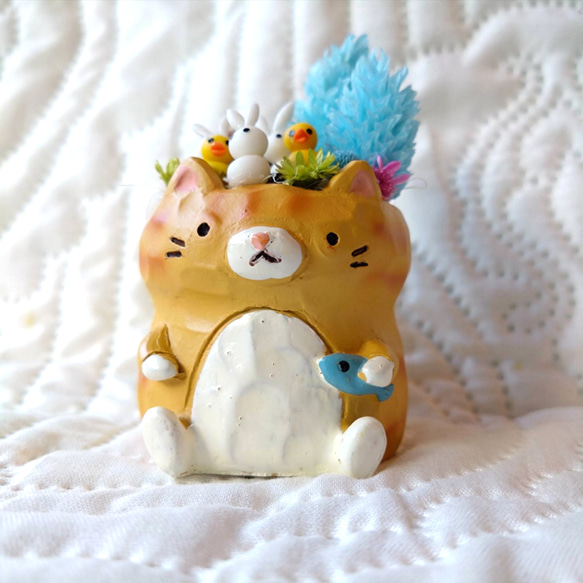 アニマルポット キジトラ猫ver' 1枚目の画像