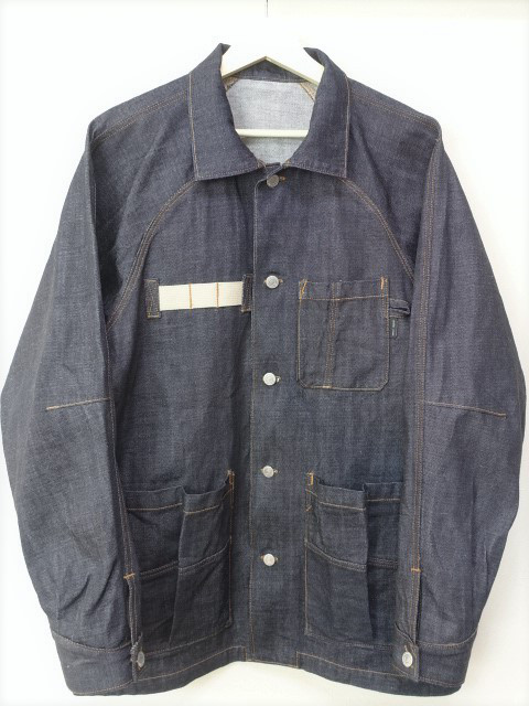 (L）デニム　ラグランスリーブ　ジャケットｗ60