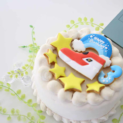 新幹線　【アイシングクッキー】　オーダー　数字　誕生日　ケーキの飾り　男の子向け　安い 8枚目の画像