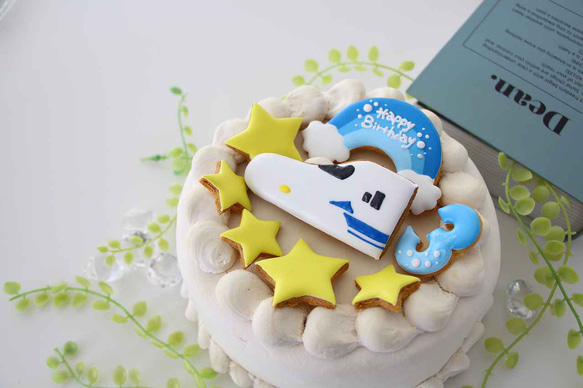 新幹線　【アイシングクッキー】　オーダー　数字　誕生日　ケーキの飾り　男の子向け　安い 11枚目の画像